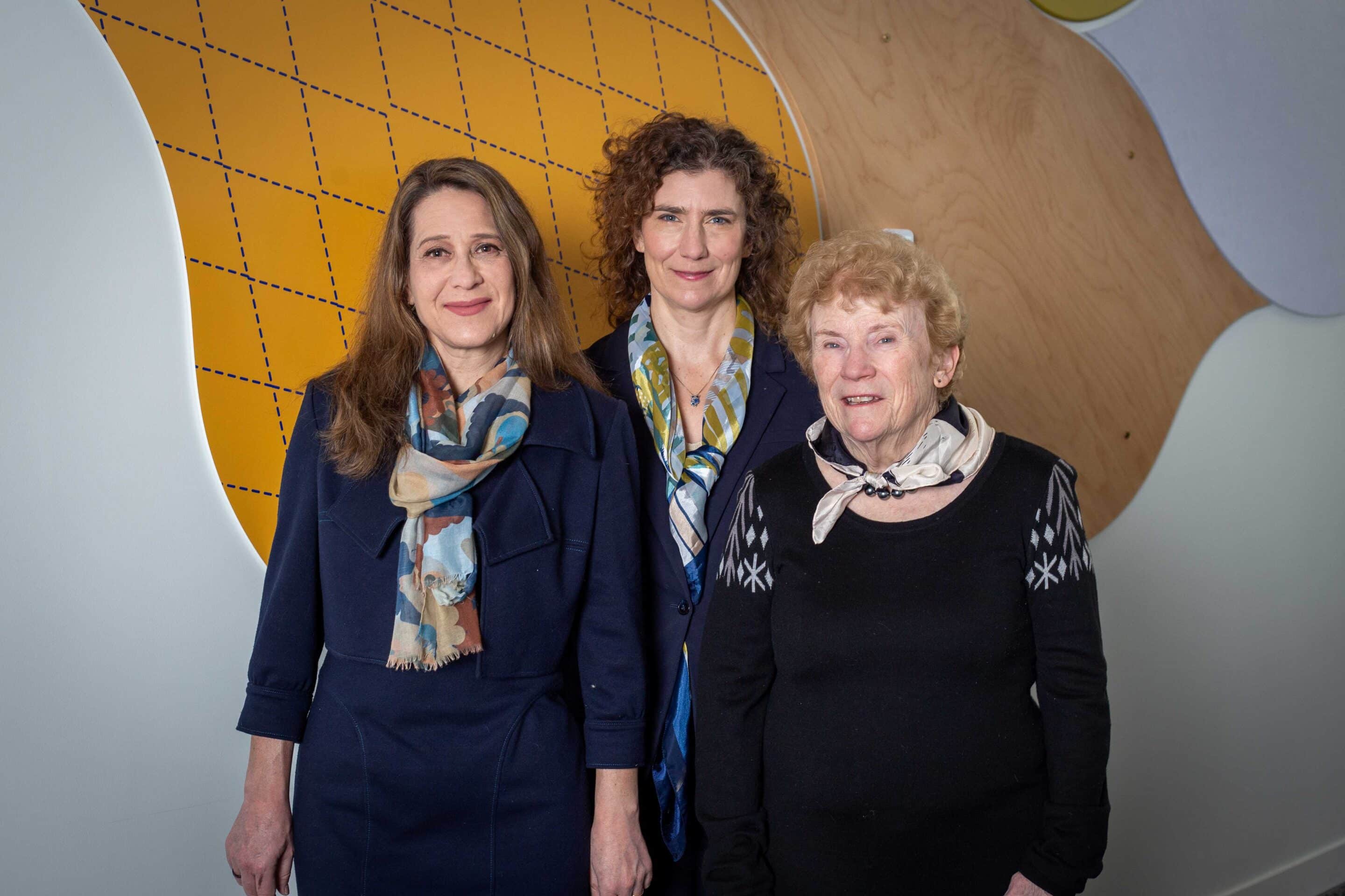 Founders 3 EndoDiagnosis, Inc team, Maria Porcellato, CEO( (left), Carolyn Plican, COO(middle) and Mary Ellen Haggerty, Medical Advisor (right) at Edmonton Unlimited